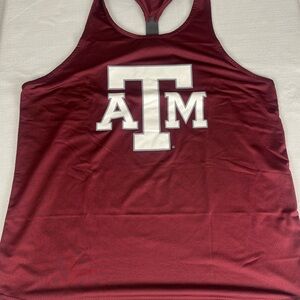 Colosseum Texas A&M Aggies Tank Top Womens Large Maroon Athletic Racerback